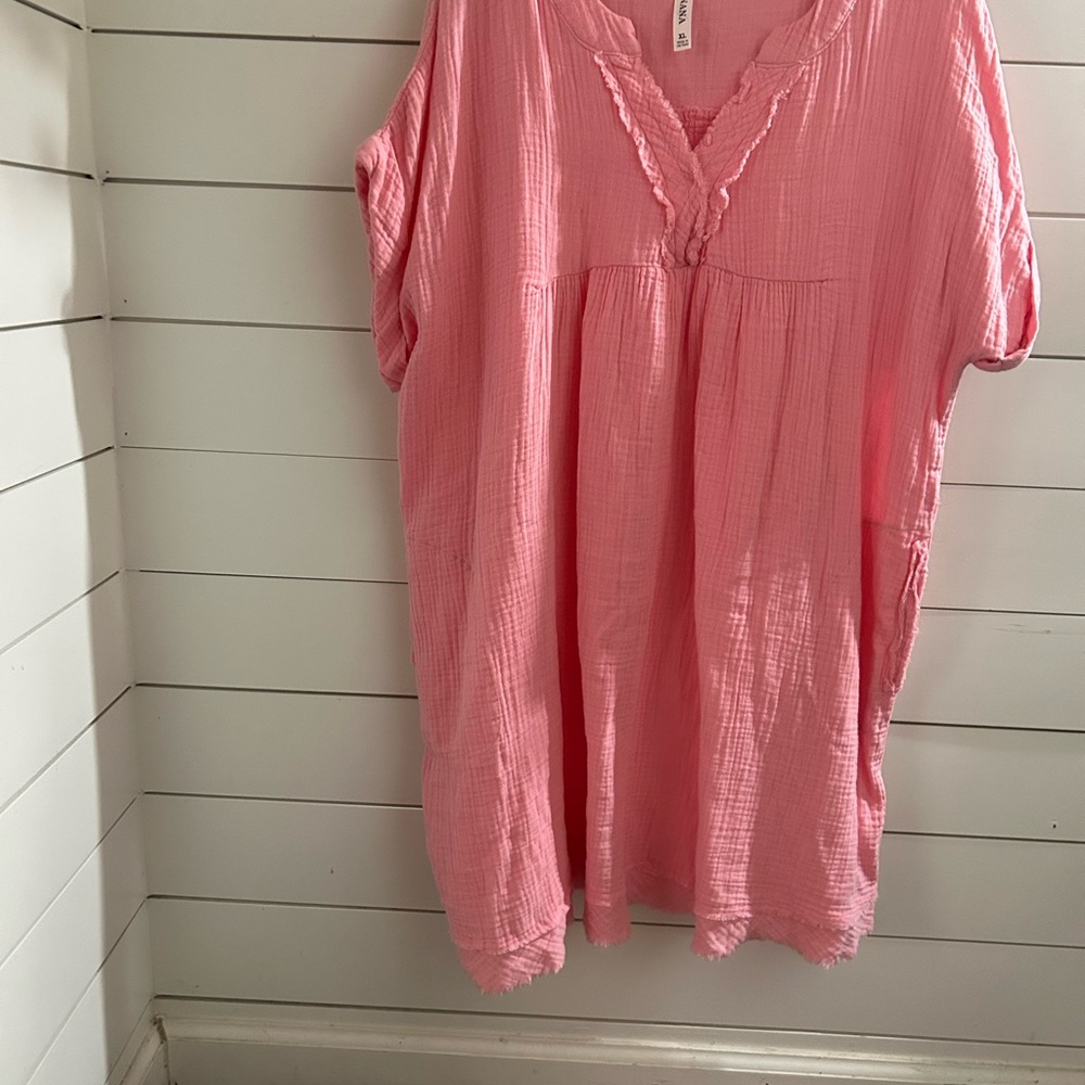 Pink Women's Zenana Dress